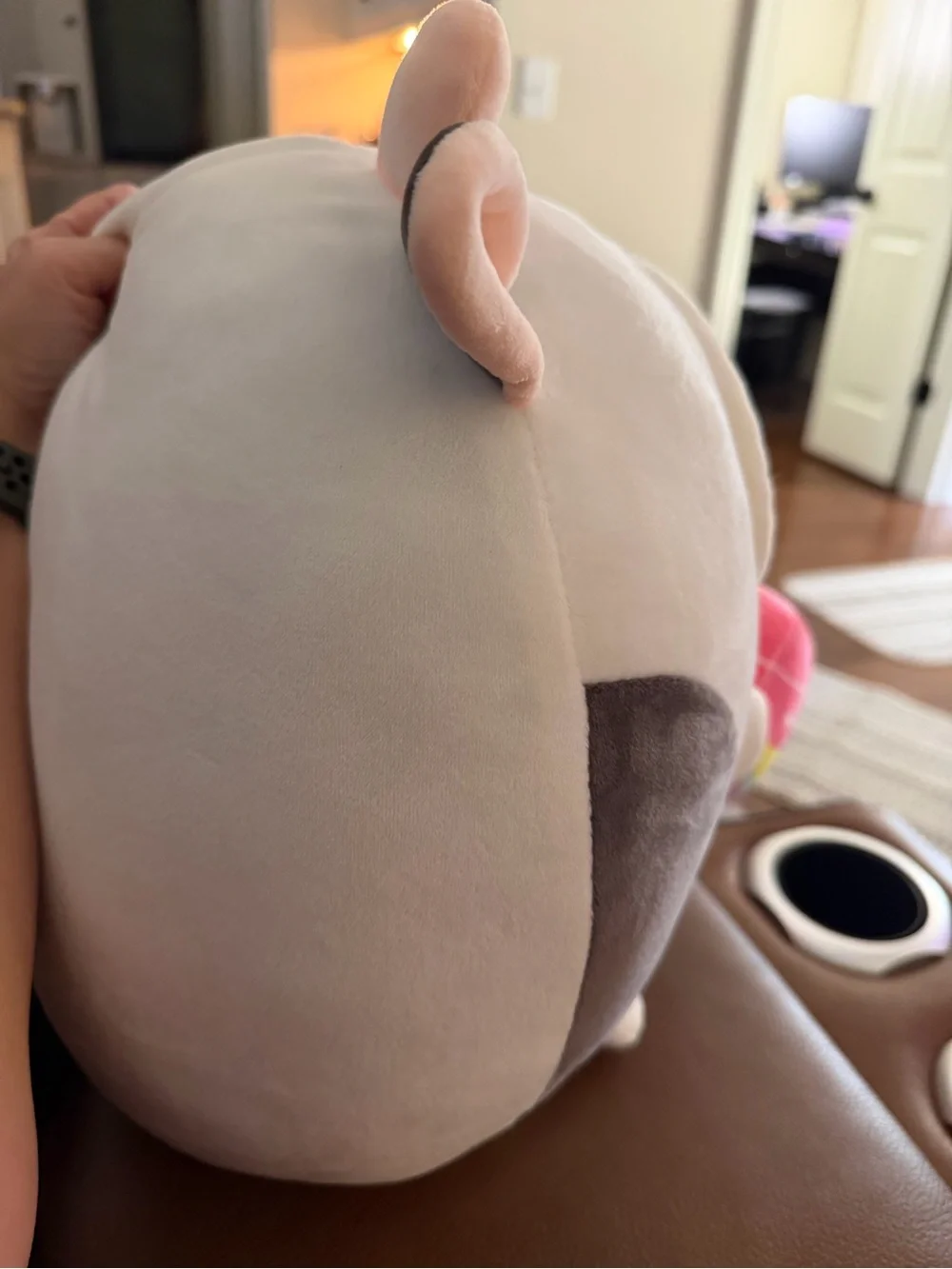 Squishmallows Chick in Cow hoodie w/easter egg Plush Animal, 12 in 406544